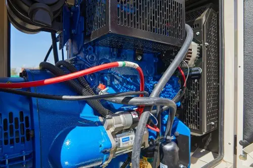 Дизельная электростанция 24 кВт в кожухе с АВР для коттеджа в Репино – фото 12 из 24