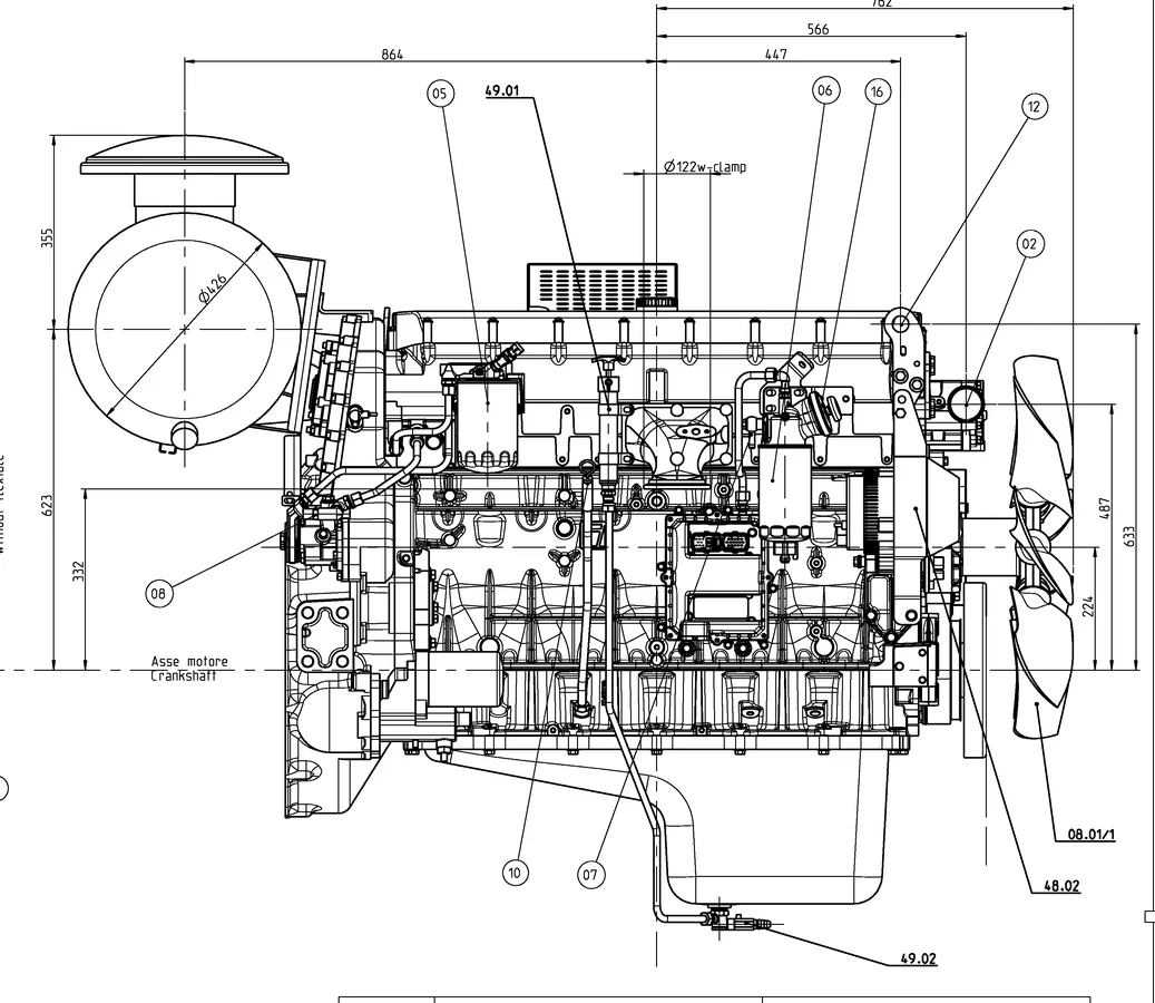 FPT (Iveco) C10 TE1D - 0 кВт купить  | Двигатель в Техэкспо