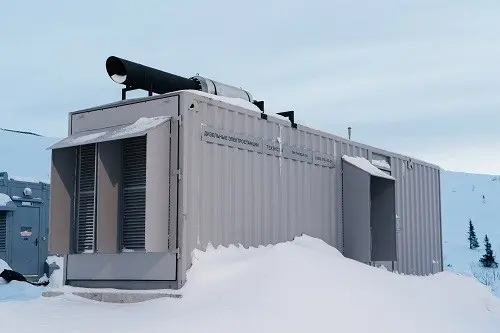 Поставка и ПНР ДГУ контейнерного типа 1500 кВт для горнолыжного комплекса (Мурманская область)