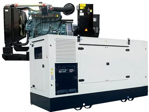 ДГУ 200 кВт в кожухе для стройплощадки в Хабаровске