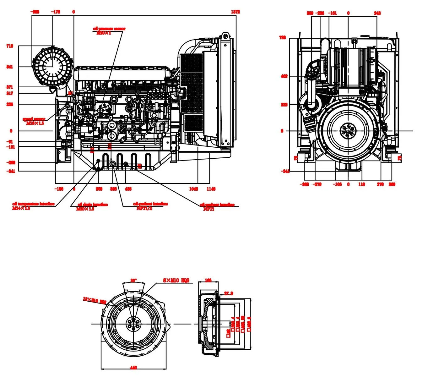 Baudouin 6M11G150/5e2 - 0 кВт купить  за 317&nbsp;868 рублей | Двигатель в Техэкспо