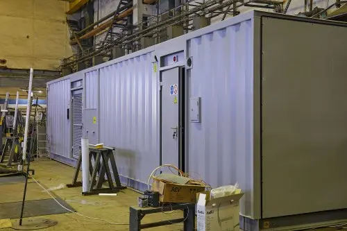 Цельносварной контейнер для размещения газотурбинной электростанции АЭС-2500 – фото 2 из 5