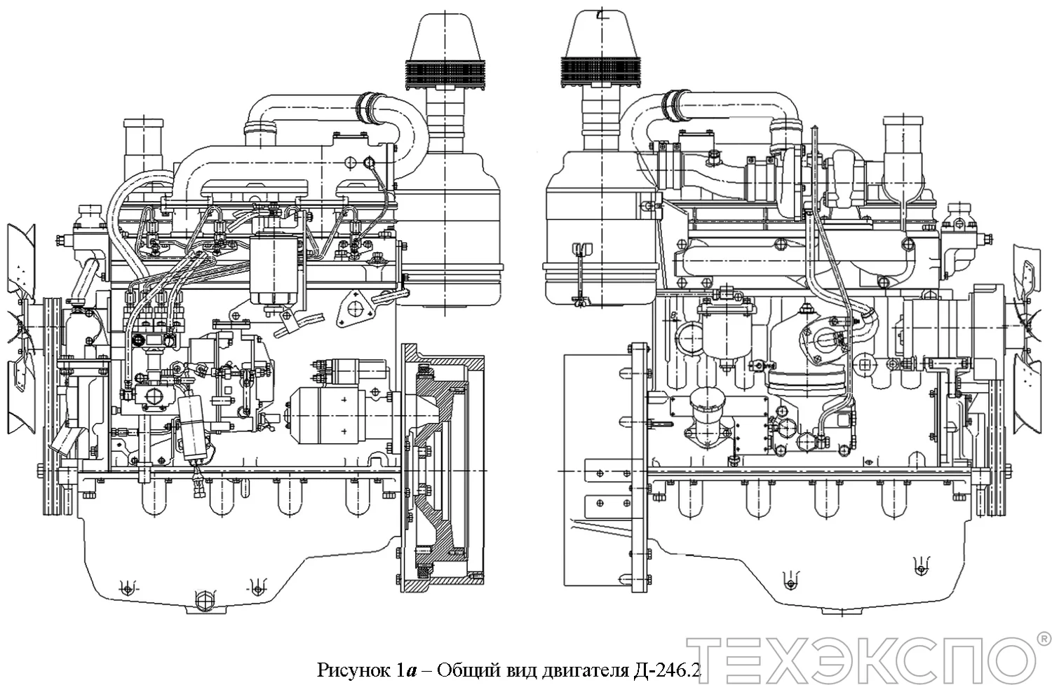 ММЗ Д-246.2 - 0 кВт купить  | Двигатель в Техэкспо
