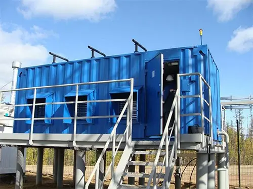 Три ДГУ в параллели для нефтяного месторождения в Якутии