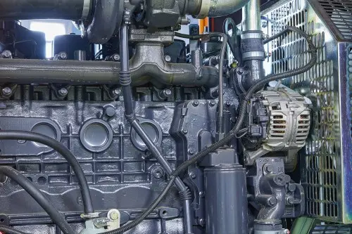 Дизель-генератор FPT GS NEF 125 в кожухе на шасси для Киришского НПЗ – фото 6 из 10