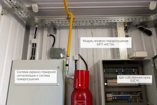 Контейнер для ДГУ 2,5 МВт с выносным радиатором и шумопоглощающими экранами – фото 10 из 30