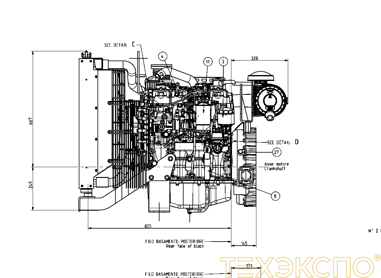 FPT (Iveco) F32 SM1A - 0 кВт купить  | Двигатель в Техэкспо
