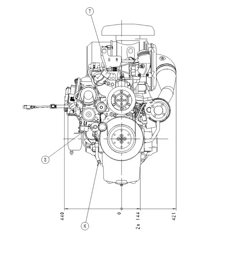 Volvo TD720GE - 0 кВт купить  | Двигатель в Техэкспо