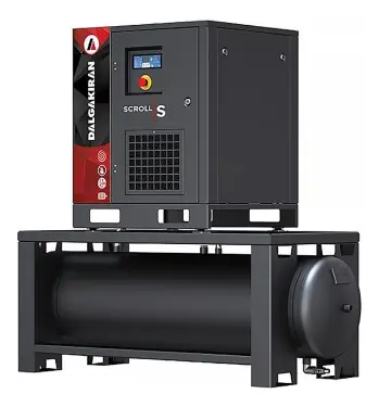 Компрессор спиральный DS 11-10-500 (2x5.5) мощностью 11 кВт