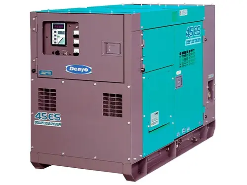 Японская ДГУ 30 кВт в кожухе для питания котельной установки