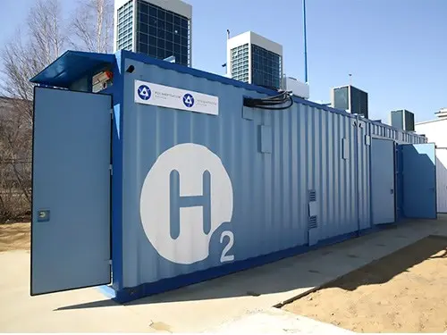 Контейнер для электролизной установки генерации водорода высокого давления