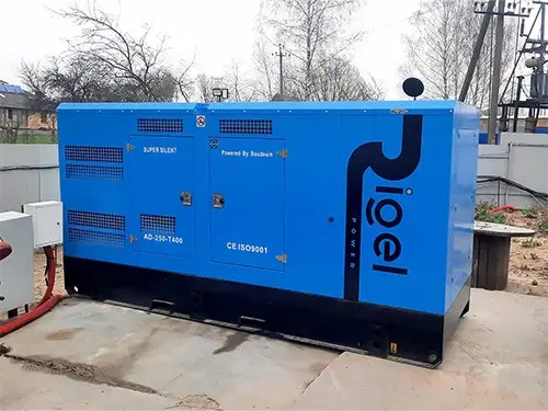 ДЭС 250 кВт для строительства ЖК бизнес-класса в Калининградской области