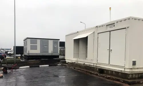 Автономный генерирующий центр (АГЦ) из трех ДГУ общей мощностью 3600 кВт для складского комплекса Wildberries – фото 93 из 93