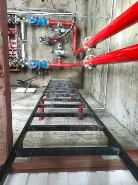 Насосные установки пожаротушения и водоснабжения для вахтового поселка нефтяной компании в Иркутской области – фото 16 из 20