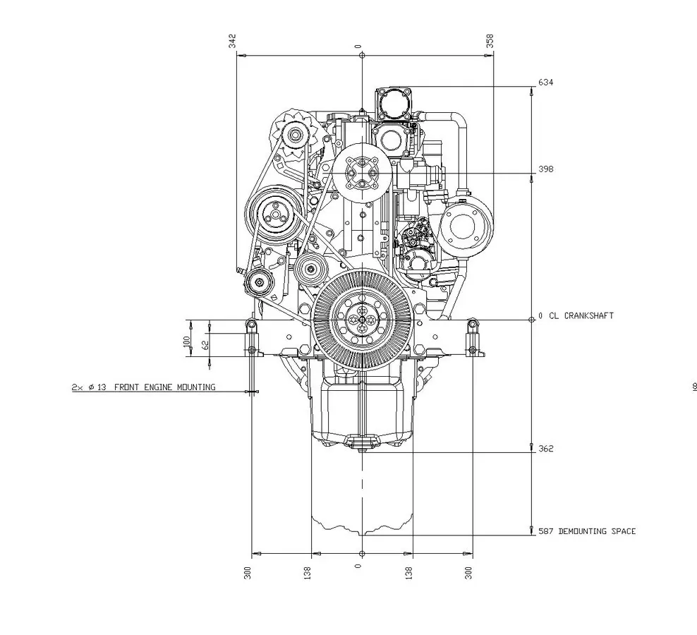 Volvo TAD732GE - 0 кВт купить  | Двигатель в Техэкспо