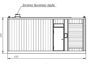 Контейнер с внутренней системой шумоглушения для бизнес-центра в Москве – фото 13 из 15