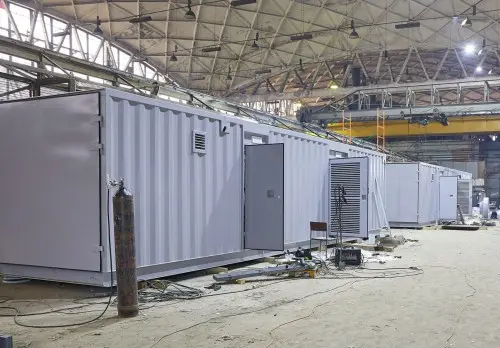 Контейнеры для газотурбинной электростанции 2500 кВт – фото 3 из 5