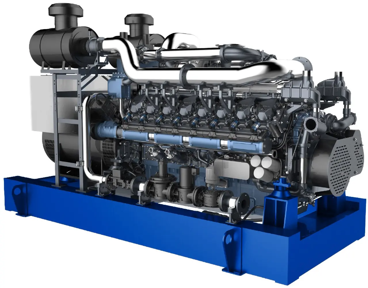Weichai WPG1375-B 7NG - 1000 кВт купить  за 29&nbsp;666&nbsp;235 рублей | Газопрошневая электростанция в Техэкспо