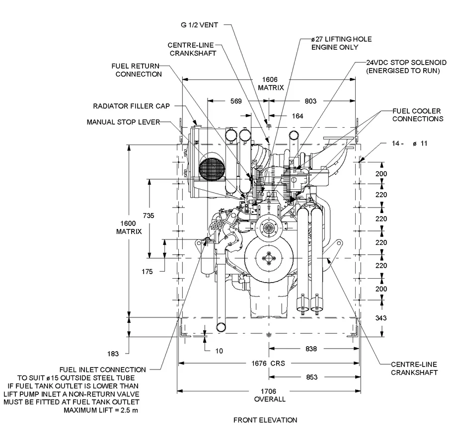 Perkins 4006-23TAG2A - 0 кВт купить  | Двигатель в Техэкспо