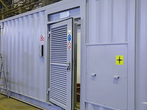 Цельносварной контейнер для размещения газотурбинной электростанции АЭС-2500