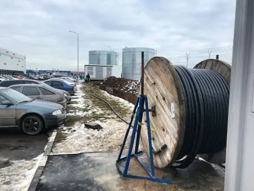 Автономный генерирующий центр (АГЦ) из трех ДГУ общей мощностью 3600 кВт для складского комплекса Wildberries – фото 59 из 93