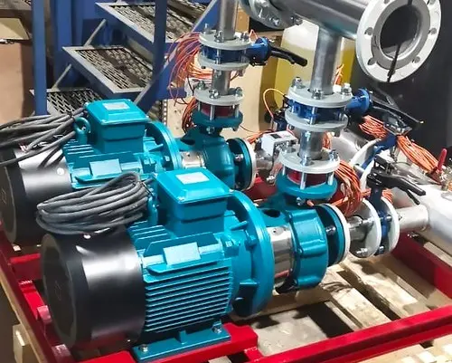 Комплектная станция пожаротушения для корпуса пациентов с внебольничной пневмонией Усть-Кутской больницы