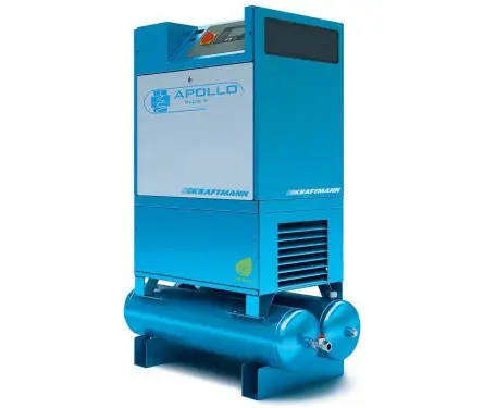 Компрессор винтовой Kraftmann APOLLO 22 R 5-10 Bar мощностью 22 кВт