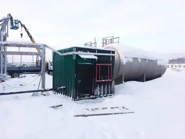 Насосные установки пожаротушения и водоснабжения для вахтового поселка нефтяной компании в Иркутской области – фото 19 из 20