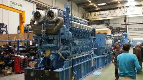 ABC 6DZC genset (1012 кВт)