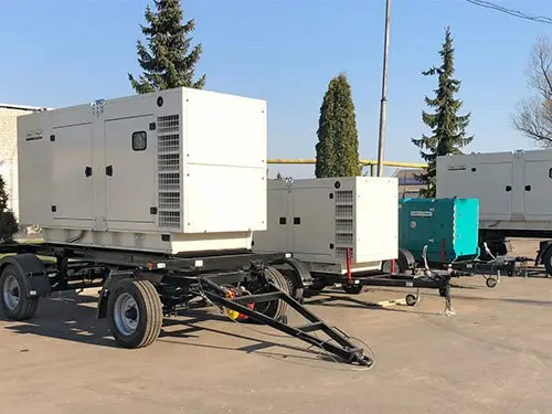 ДГУ на шасси 100 - 200 кВт для «Калининградтеплосети»