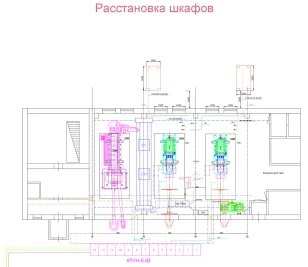 Демонтаж ДГУ весом 34 тонны и установка новых ДГУ мощностью 1 МВт для «МРСК Северо-Запада» (Россети) – чертеж из проектной документации 20 из 35