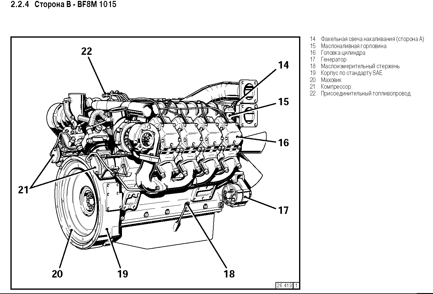 Deutz BF8M1015C-G1A - 0 кВт купить  | Двигатель в Техэкспо