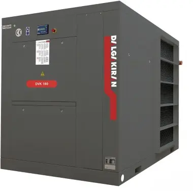 Компрессор винтовой DVK 180-10 мощностью 132 кВт