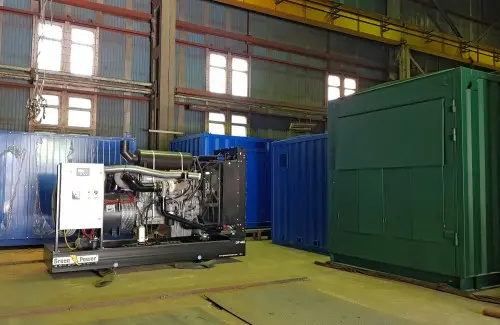 Дизель-генератор Green Power GP440A/P-N мощностью 320 кВт для НИИ гигиены, профпатологии и экологии человека – фото 24 из 26