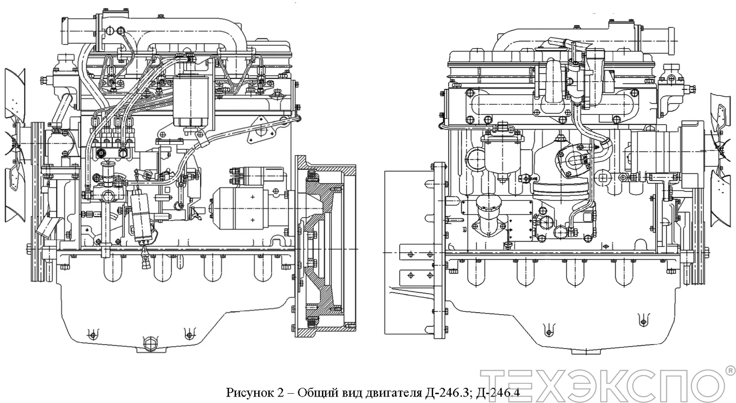 ММЗ Д-246.2 - 0 кВт купить  | Двигатель в Техэкспо