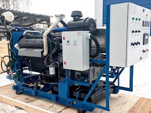 Три ДЭС для АЭС «Аккую» и баки запаса топлива к ним