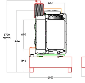 ДГУ Green Power на 160 кВт для строительства моста – чертеж из проектной документации 2 из 4