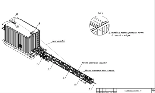 Мобильный комплекс связи на салазках для ПАО «Газпром» – фото 17 из 18
