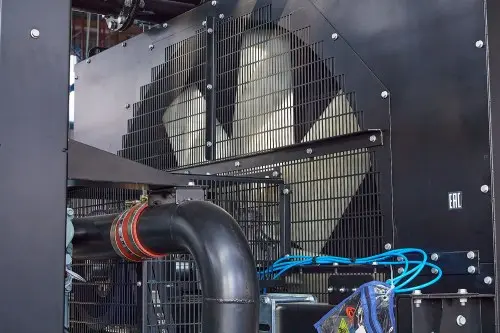 ДЭС 1200 кВт Mitsubishi с резервуаром 4500 л для Боткинской больницы в Москве – фото 19 из 32