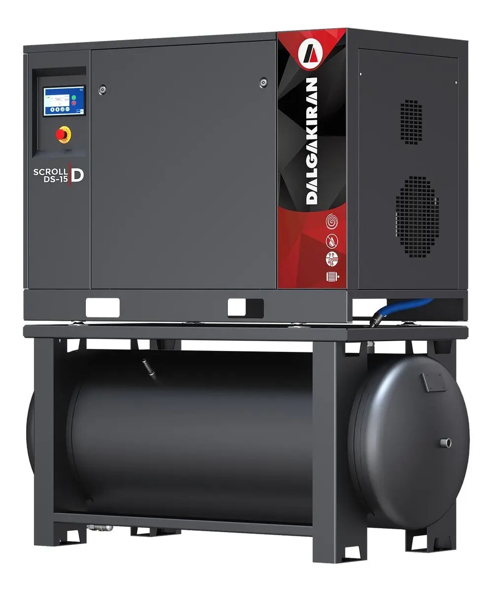 Компрессор спиральный DS 15-10-500 (2x7.5) - 15 кВт купить  за 1&nbsp;929&nbsp;639 рублей | Компрессор в Техэкспо