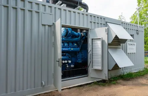 ДЭС 1200 кВт, ИБП 600 кВА, ПНР для строительной компании в Московской области – фото 13 из 27