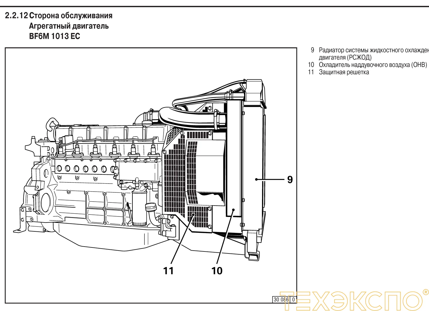 Deutz BF6M1013C - 0 кВт купить  | Двигатель в Техэкспо