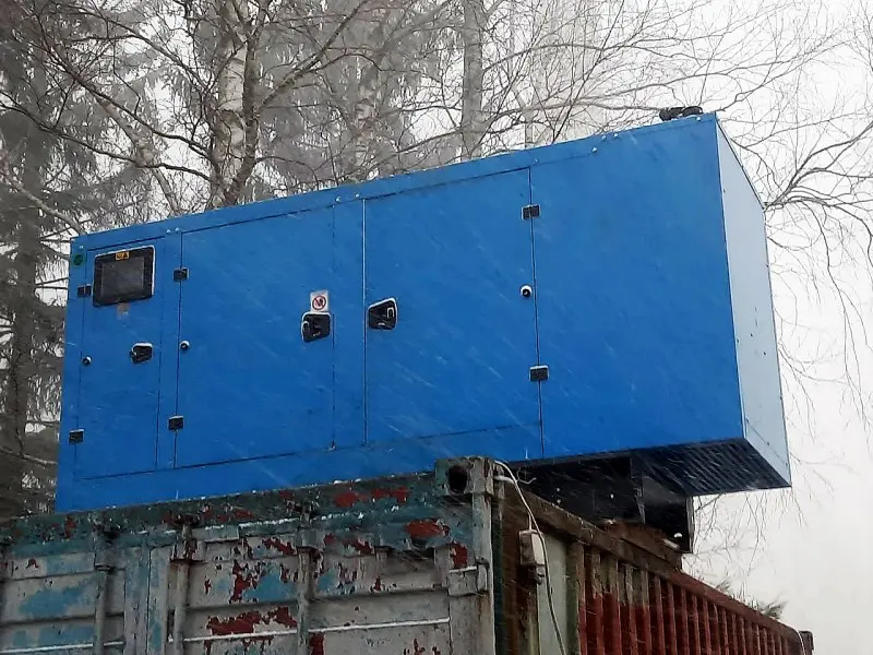 ДЭС 80 и 160 кВт в кожухе для строительства объекта в Твери