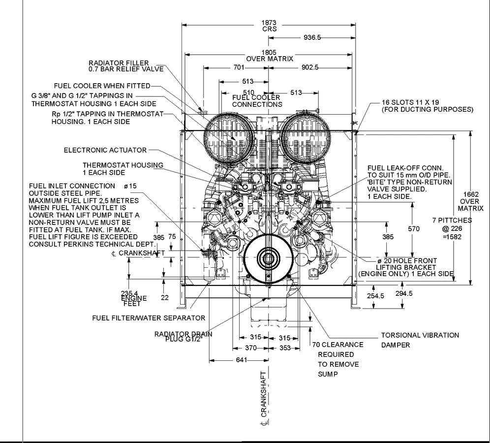 Perkins 4012-46TWG3A - 0 кВт купить  | Двигатель в Техэкспо