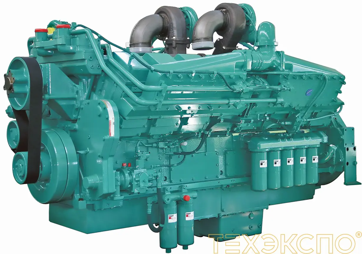 Cummins KTA50G3 - 1097 кВт купить  | Двигатель в Техэкспо