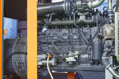 Дизель-генератор FPT GS NEF 125 в кожухе на шасси для Киришского НПЗ – фото 7 из 10