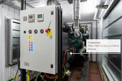 ДЭС 440 кВт на южнокорейском двигателе Doosan в контейнере для БТС – фото 16 из 48