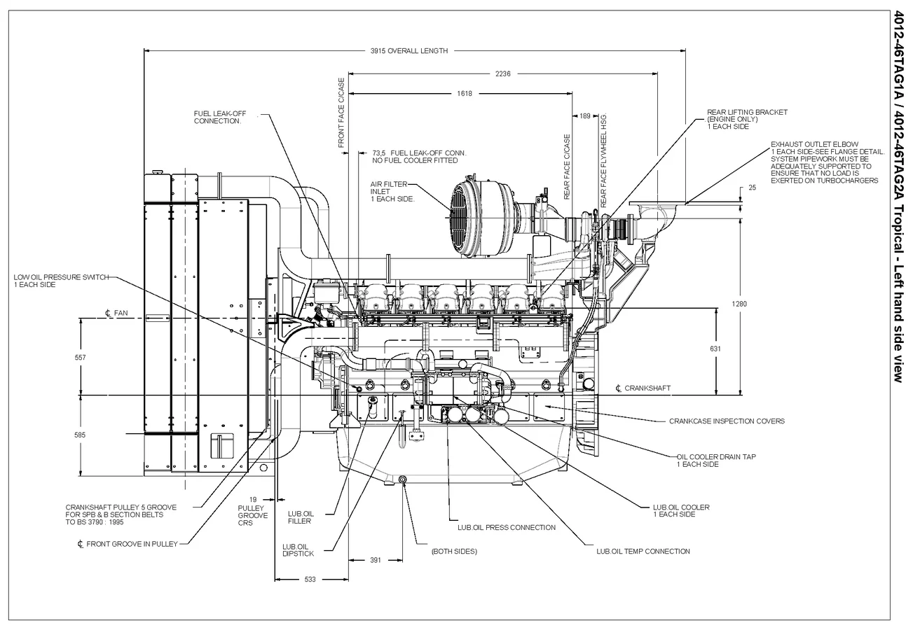 Perkins 4012-46TAG2A - 0 кВт купить  | Двигатель в Техэкспо