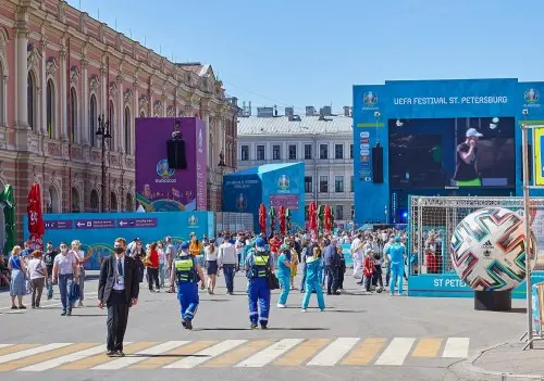 Энергокомплекс 2,8 МВт для фан-зоны Фестиваля болельщиков UEFA EURO 2020 в Санкт-Петербурге – фото 6 из 9