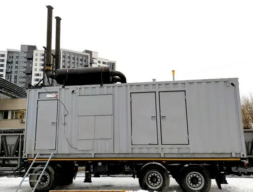 Контейнеры с ДГУ на шасси для ЦОДа ММТС-9